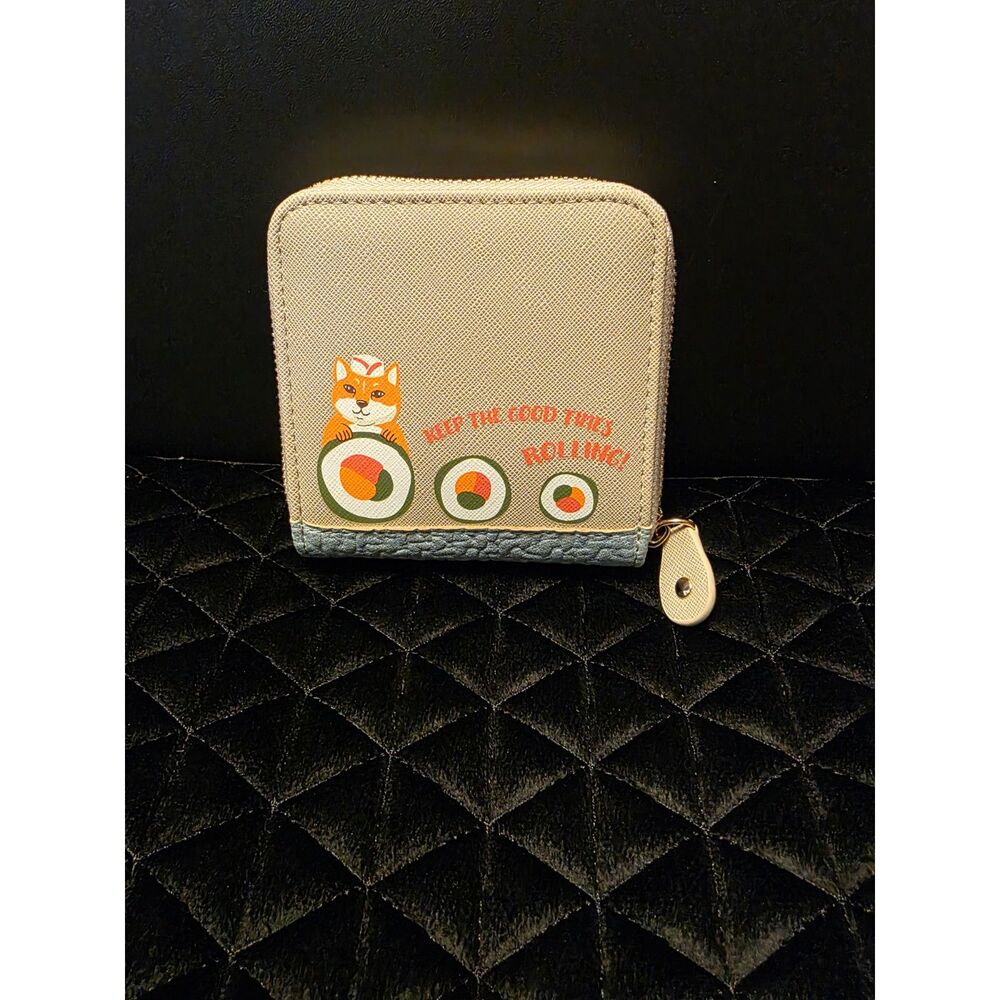 Vendula Sushi - Grey Edition Square Wallet New w/o Tags - Picture 2 of 3